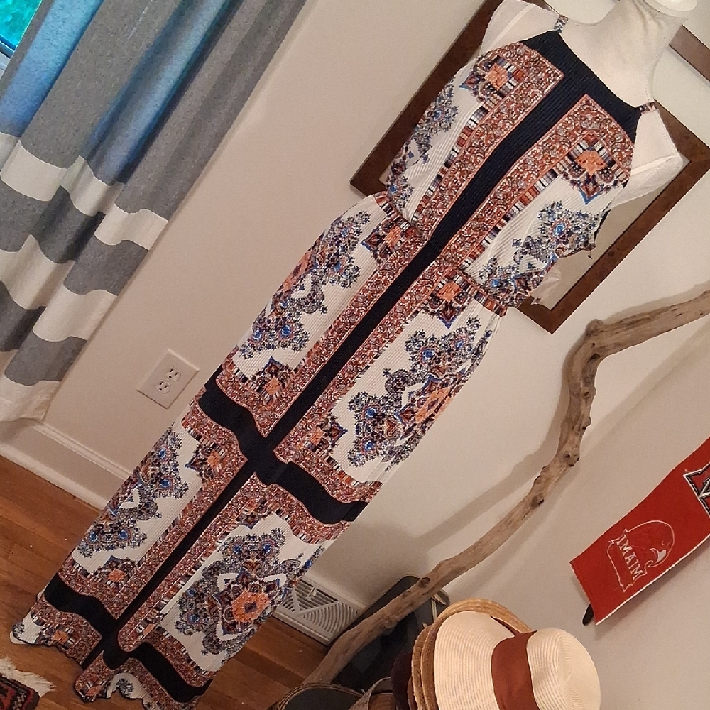 Dress Barn Multicolor Maxi Dress